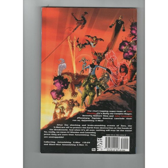 Astonishing X-Men Unstoppable Marvel Graphic Novel TPB Comic Book - Picture 9 of 10